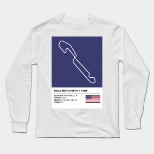 NOLA Motorsport Park [info] Long Sleeve T-Shirt